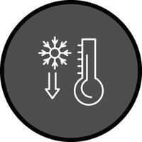 thermometer vector pictogram