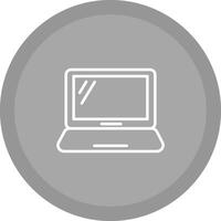 laptop vector pictogram