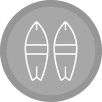 surfplank vector pictogram