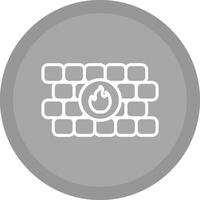 firewall vector pictogram