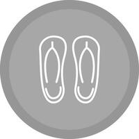 slippers vector icoon