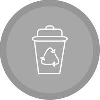 recycle bak vector icoon