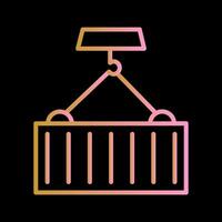 container vector pictogram