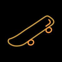 skateboard vector pictogram