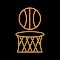 basketbal vector pictogram