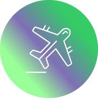 vliegtuig vector pictogram