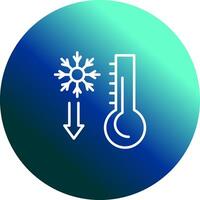 thermometer vector pictogram