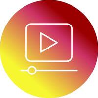 video vector icoon