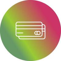 creditcard vector pictogram