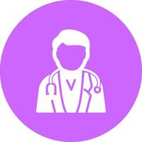 mannetje dokter vector icoon