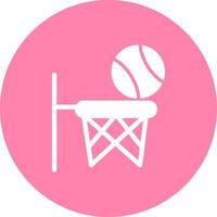 basketbal vector pictogram