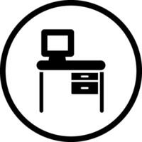 bureau vector pictogram