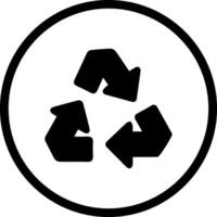 recycle pijl vector icoon