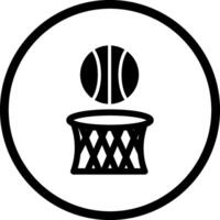 basketbal vector pictogram