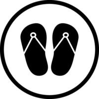 slippers vector icoon