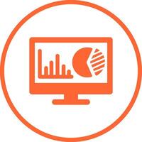 dashboard vector pictogram