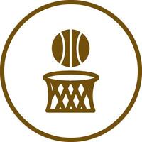 basketbal vector pictogram