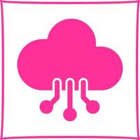 cloud computing vector icon