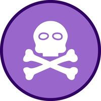piraat schedel ik vector icoon