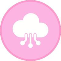 cloud computing vector icon