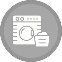 wasmachine vector pictogram