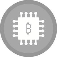 bitcoin spaander vector icoon