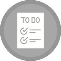 vandaag naar gedaan checklist vector icoon