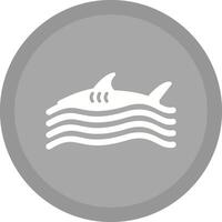 gevaarlijk haai vector icoon