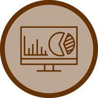 dashboard vector pictogram