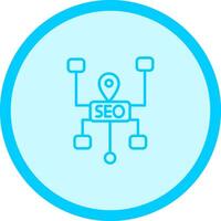 seo structuur vector icoon