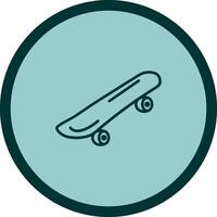 skateboard vector pictogram