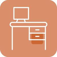 bureau vector pictogram