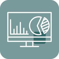 dashboard vector pictogram