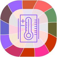 thermometer vector pictogram