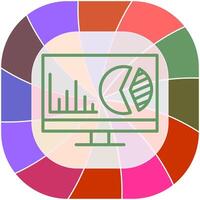 dashboard vector pictogram