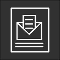 mail Open vector icoon