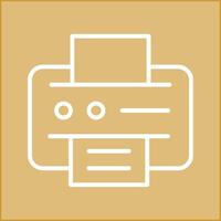 printer vector pictogram