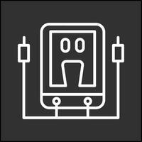 voltmeter vector icoon