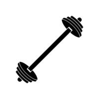 barbell icoon vector ontwerp sjabloon