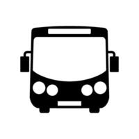 bus pictogram vector ontwerpsjabloon