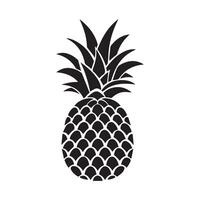 ananas natuurlijk voedsel icoon. versheid zoet kunst vector ontwerp.