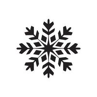 sneeuw icoon Aan een wit achtergrond. vector illustratie in vlak stijl.