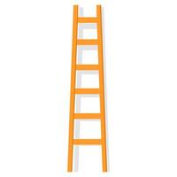 ladder icoon met stappen vector