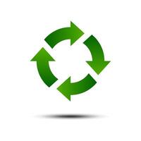 recycle recycling icoon vector logo sjabloon illustratie ontwerp eps 10.