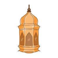 handgetekend Ramadhan illustratie vector