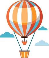 hete luchtballon vector