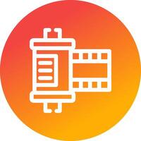 film rollen creatief icoon ontwerp vector