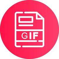 gif creatief icoon ontwerp vector