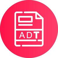 adt creatief icoon ontwerp vector