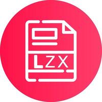 lzx creatief icoon ontwerp vector